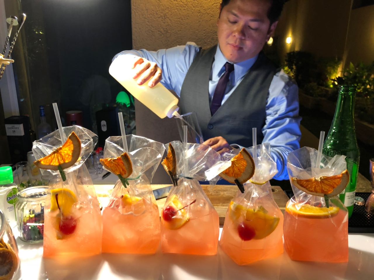 Flair Bartenders - Mixologists performance