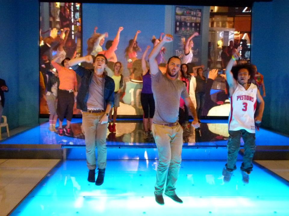 Flash Mob Dancers performance