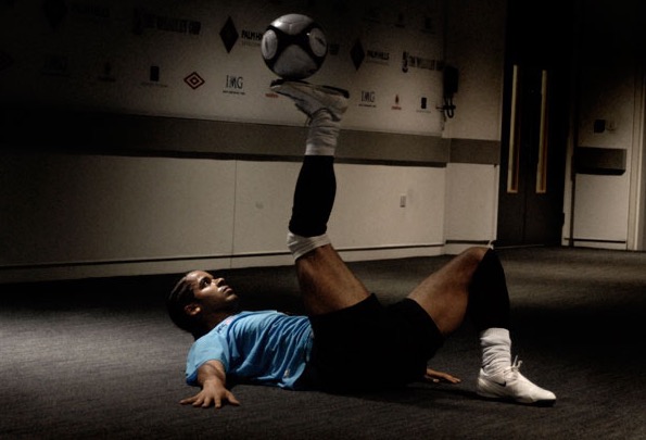 Football & Breakdance Act performance