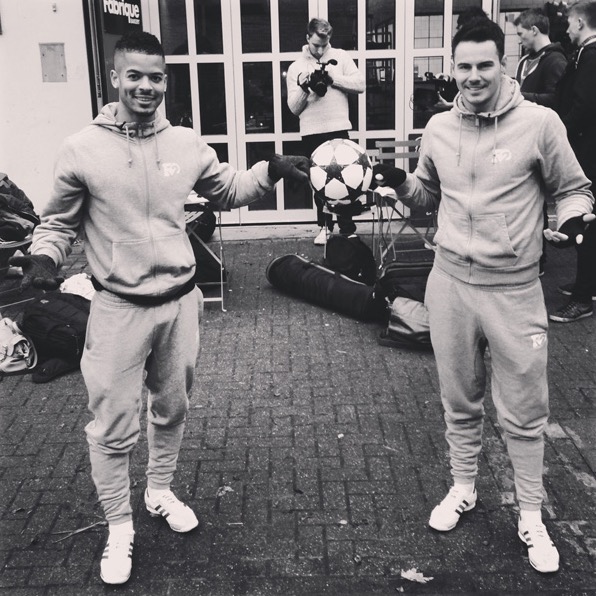 Football & Breakdance Act performance