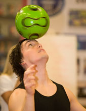 Football Freestyler and Juggler performance
