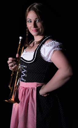 German Oompah Band performance