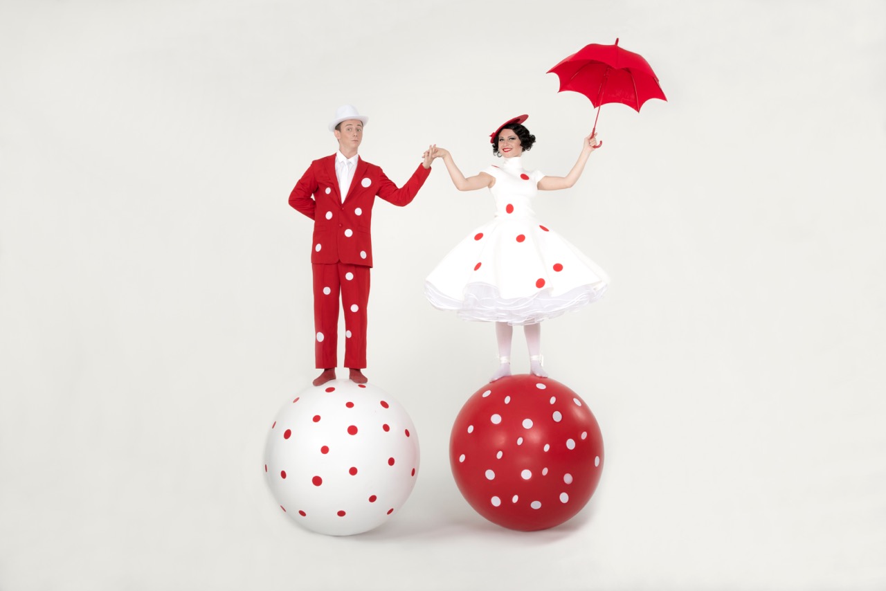 Giant Ball Walkers performance