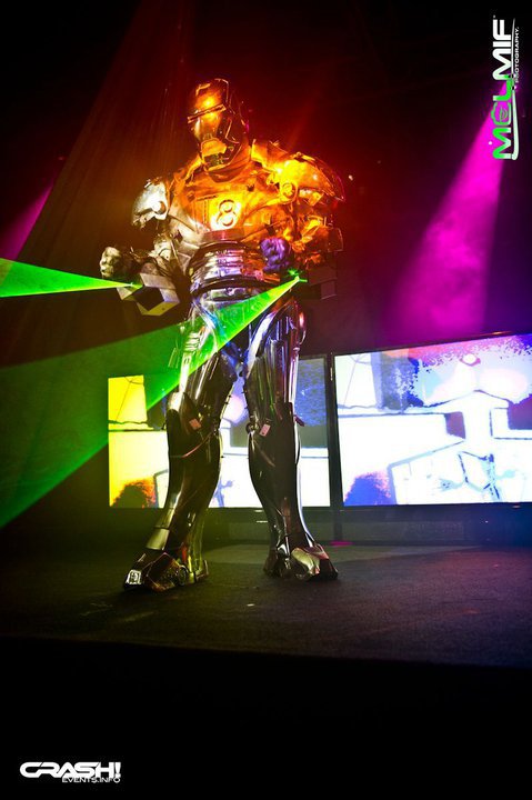 Giant Robot with Lasers performance