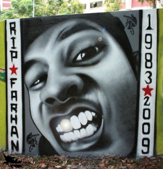 Graffiti Artist performance