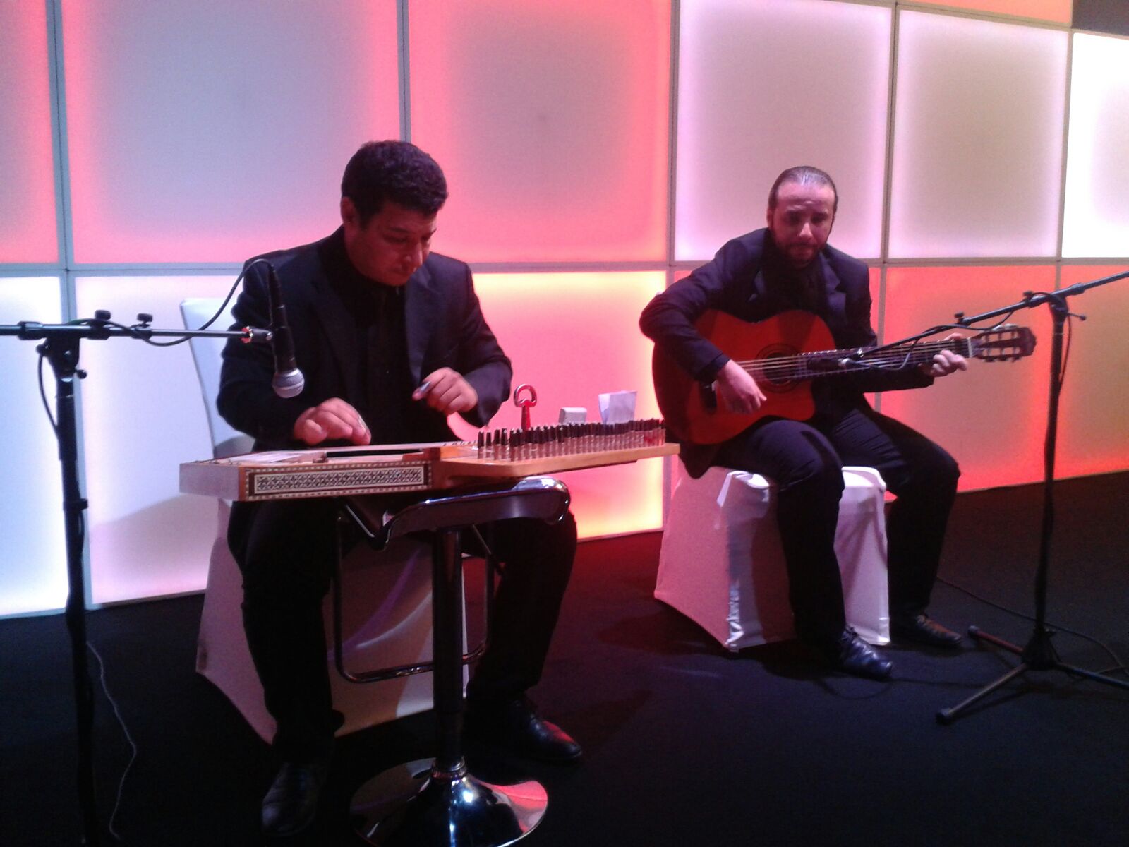 Guitar / Qanoon Duo performance