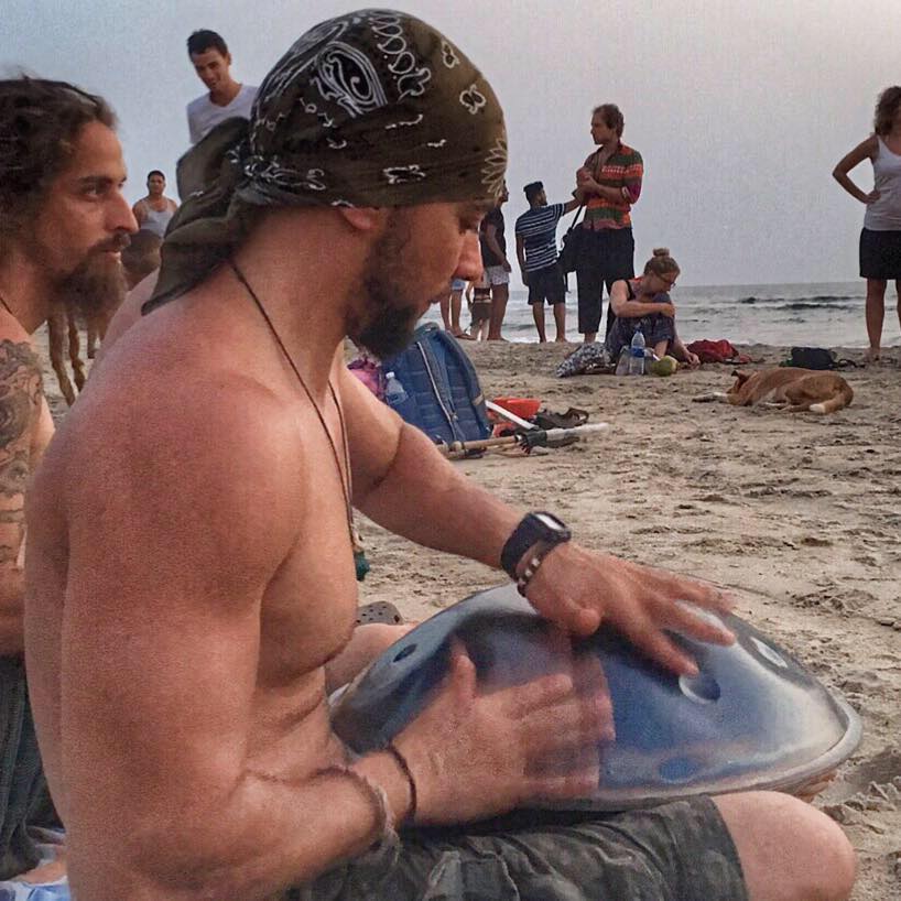 Handpan Artist performance