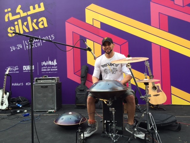 Handpan Artist performance