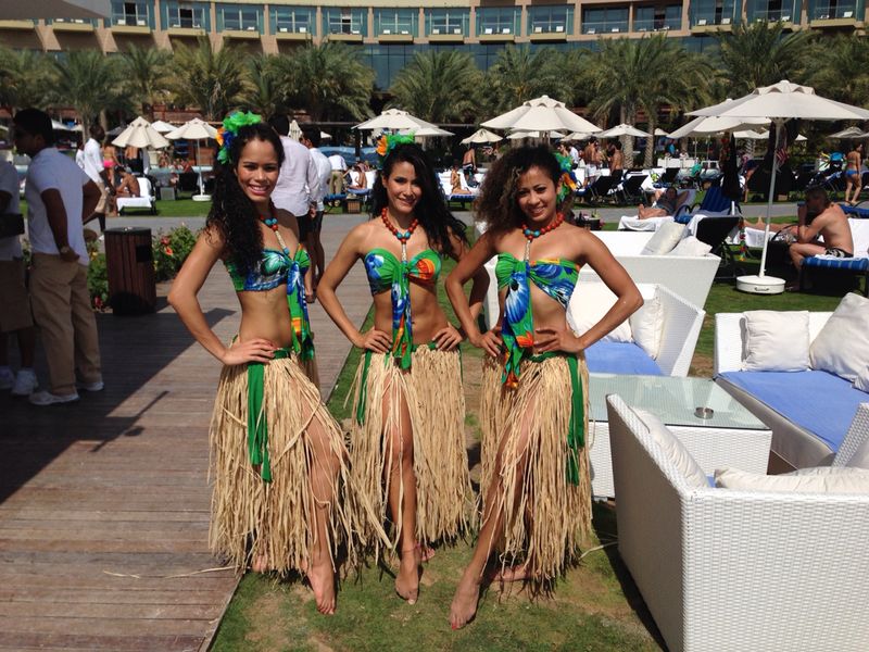 Hawaiian Dancers performance