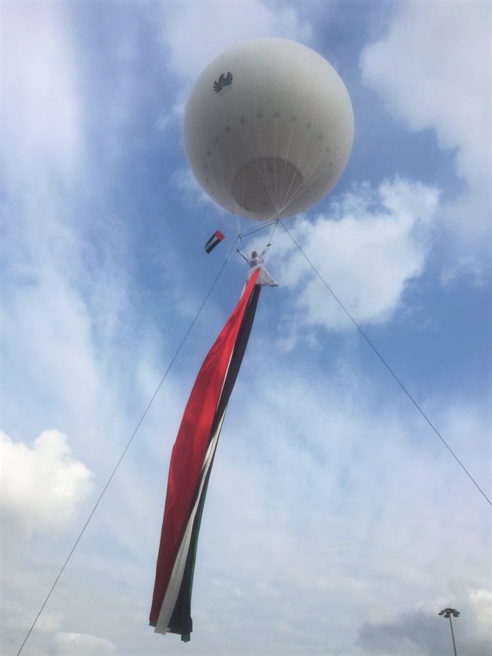 Helium Balloon Aerial Show performance