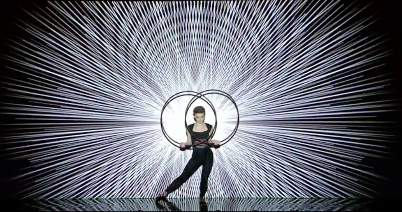 Hula Hoop Artist performance