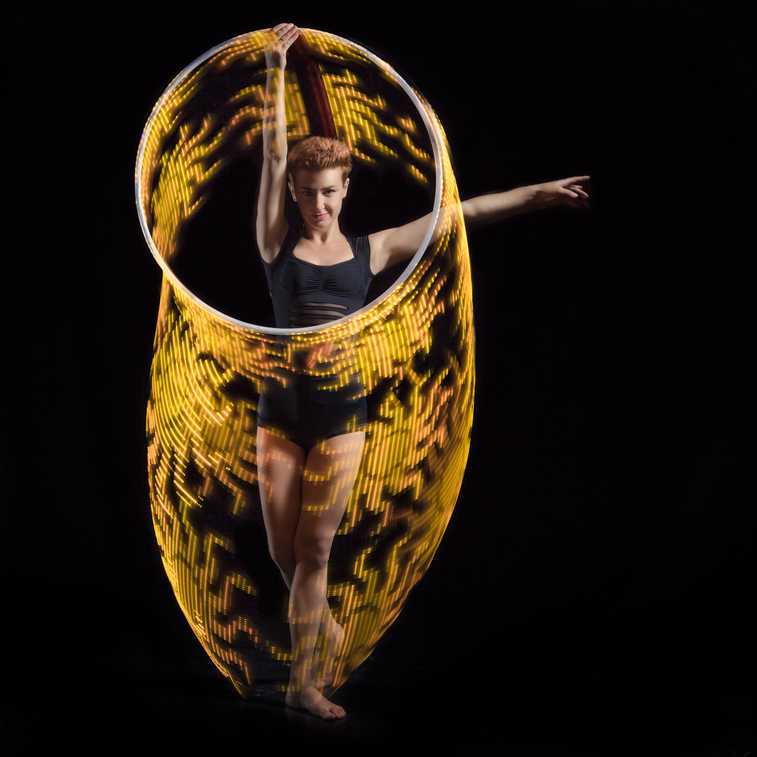Hula Hoop Artist performance