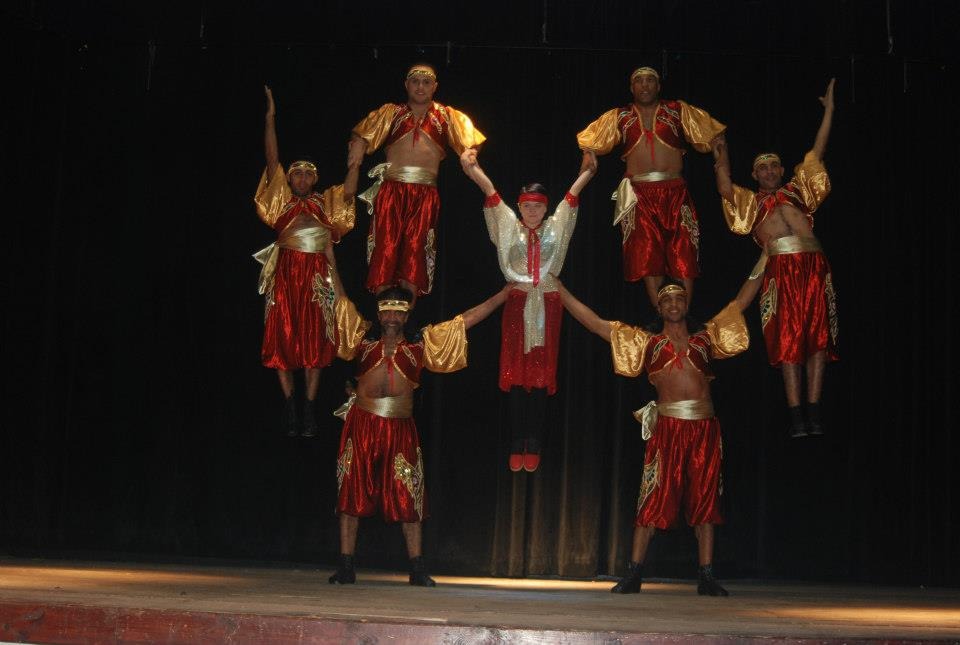 Human Pyramid performance