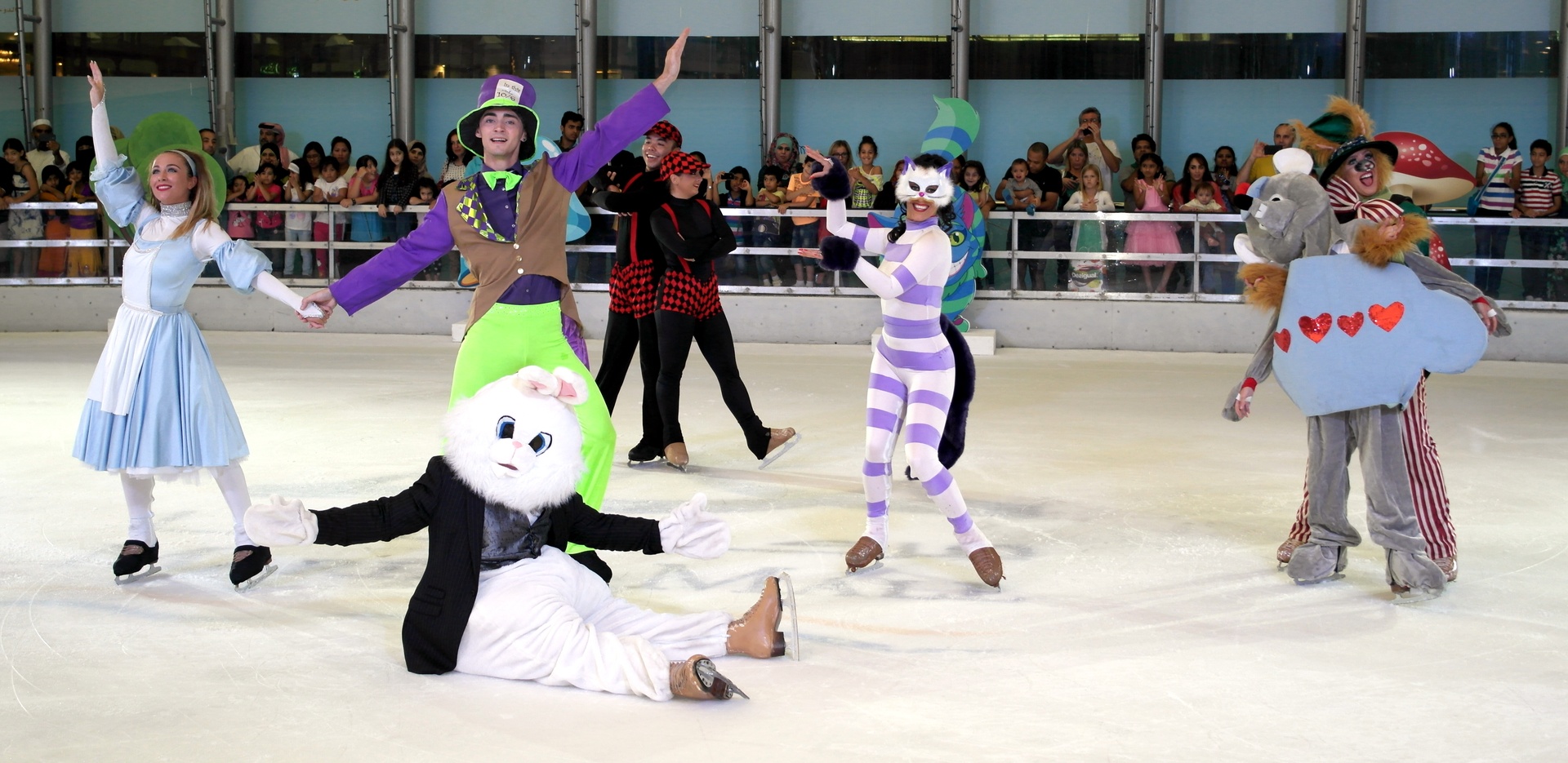 Ice Skating Show (synthetic ice) performance