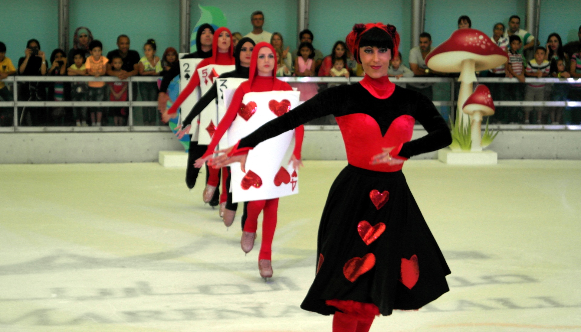 Ice Skating Show (synthetic ice) performance
