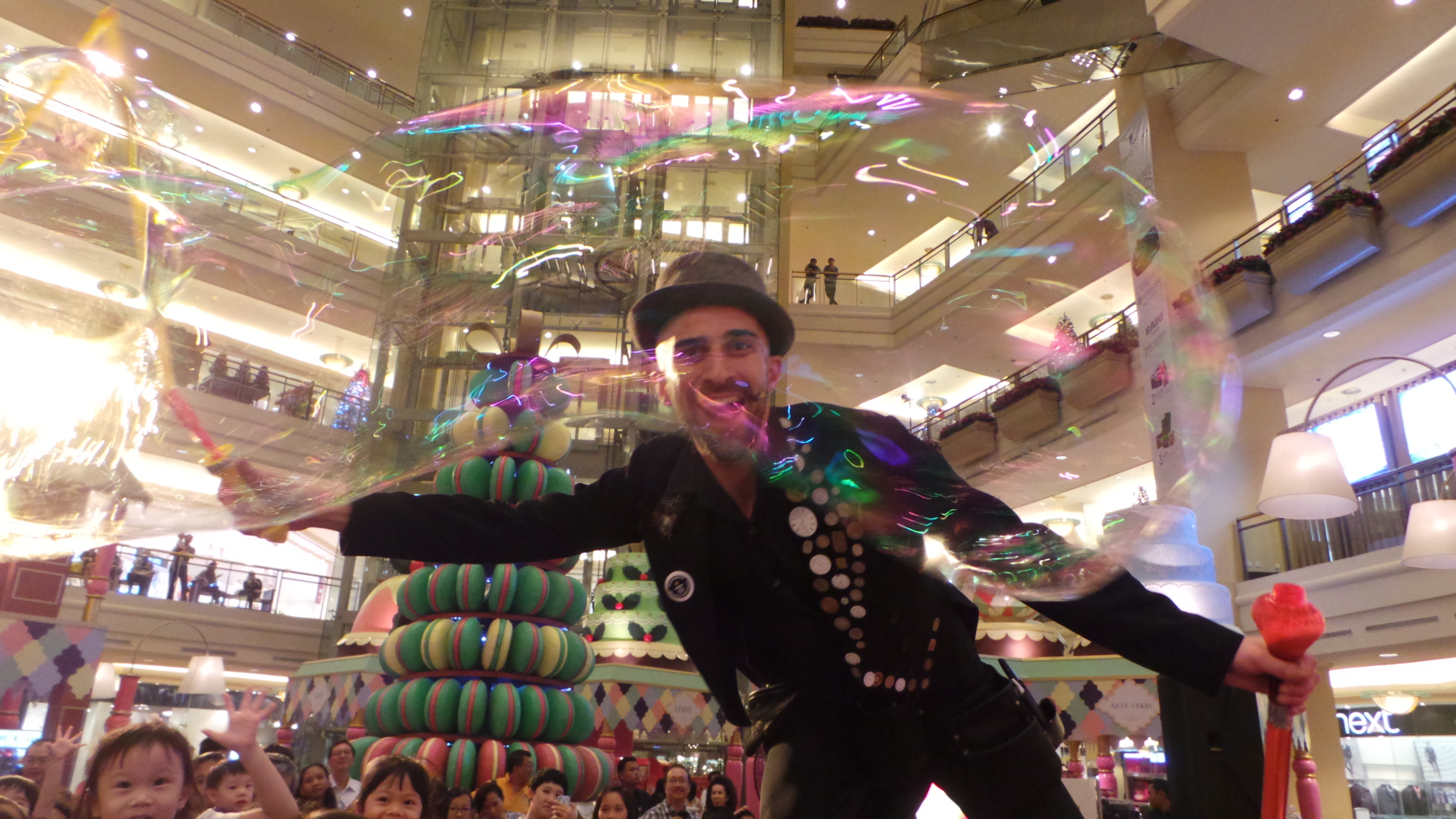 International Bubble Show performance