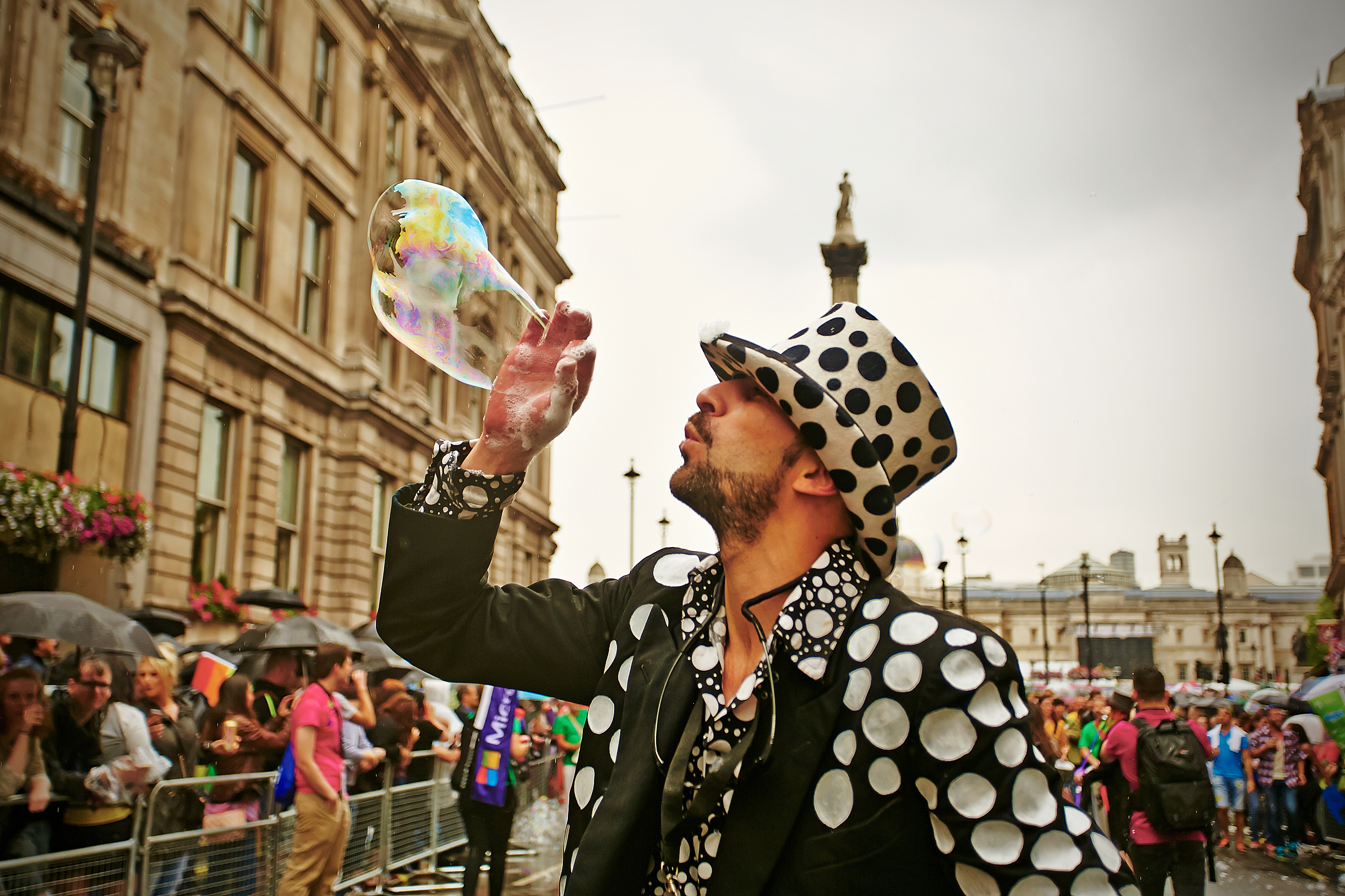 International Bubble Show performance