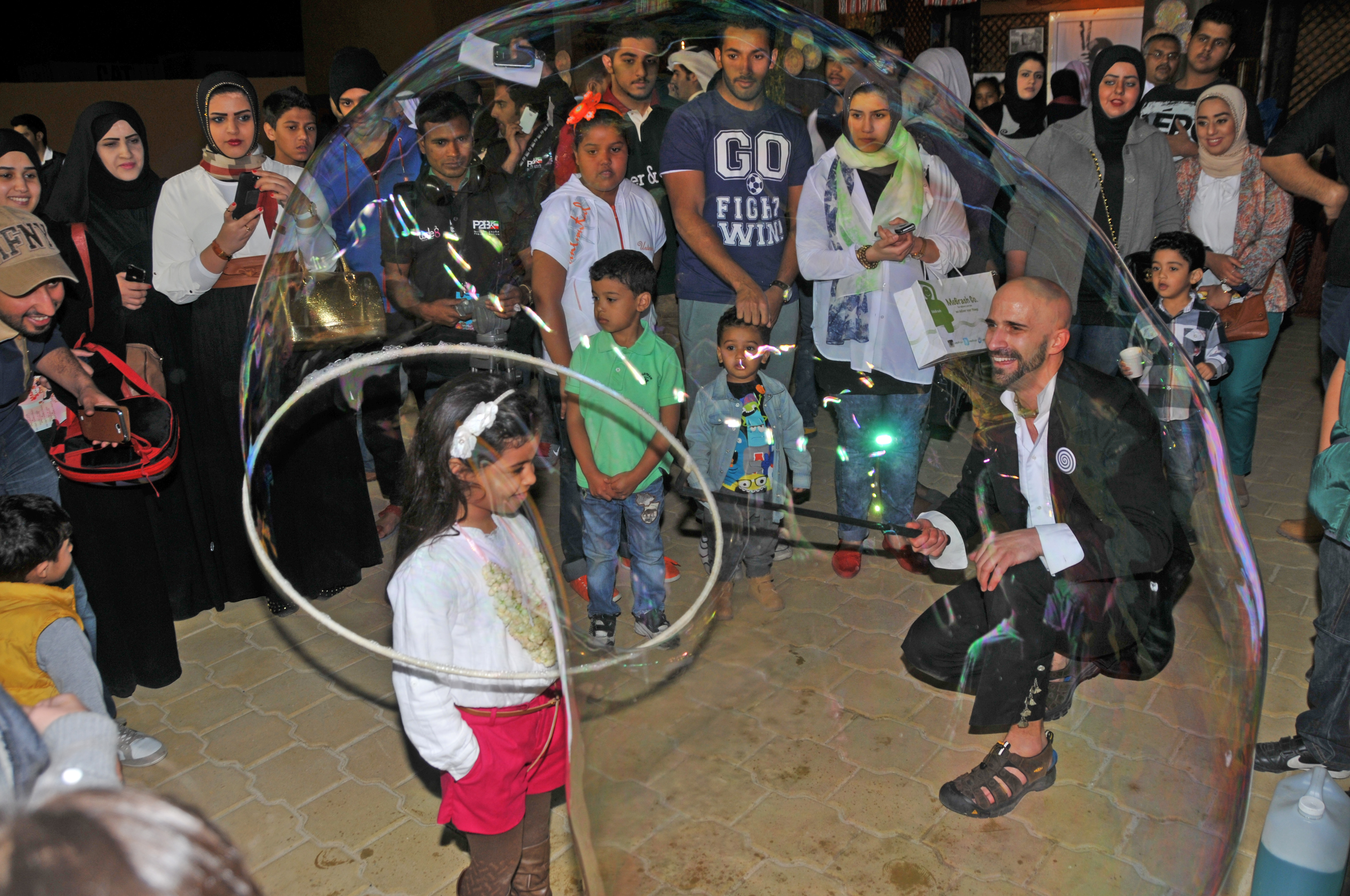 International Bubble Show performance