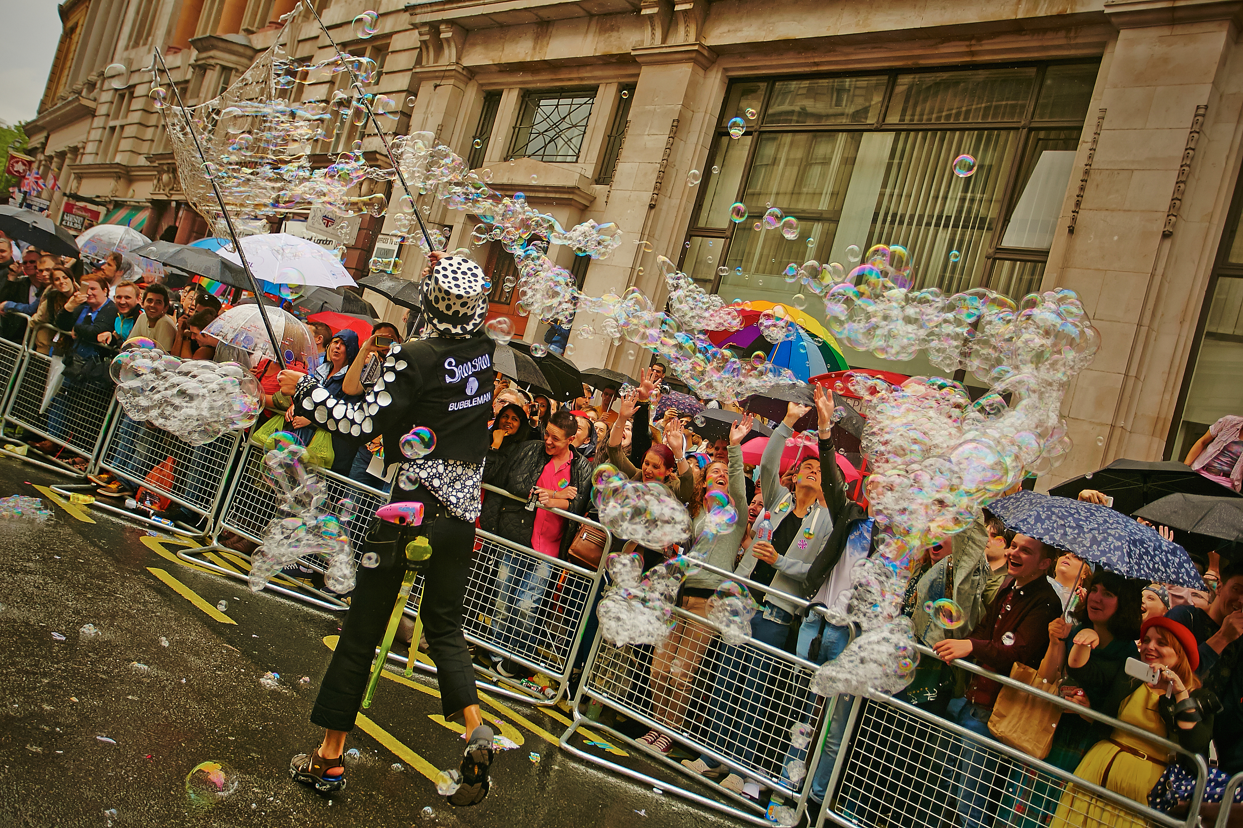 International Bubble Show performance