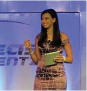 International Presenter performance