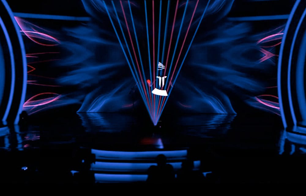 Laser Harp performance