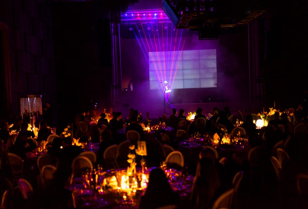 Laser Harp performance