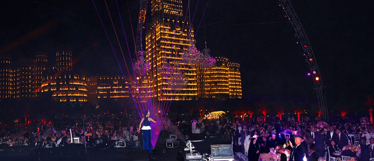 Laser Harp performance