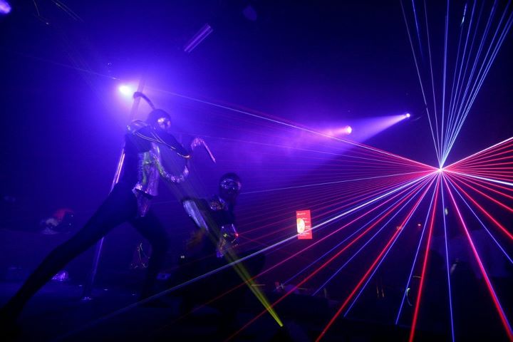 Laser Performers performance