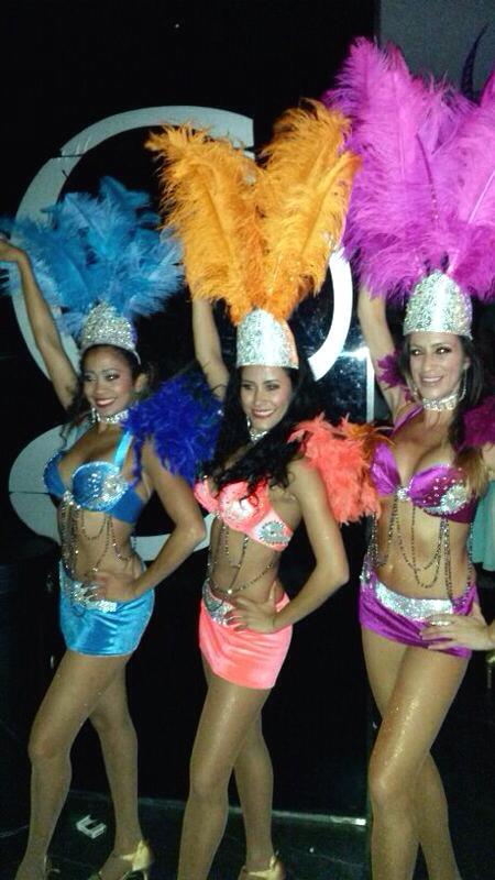 Latin/Samba Dancers performance