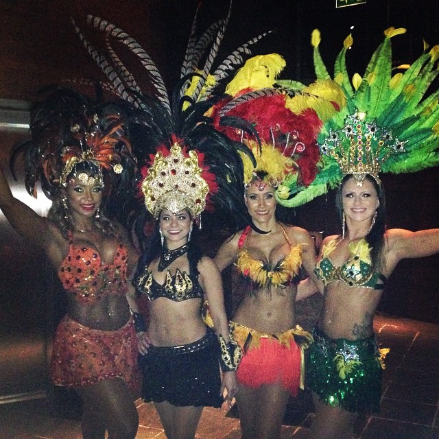 Latin/Samba Dancers performance