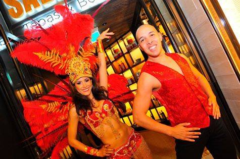 Latin/Samba Dancers performance