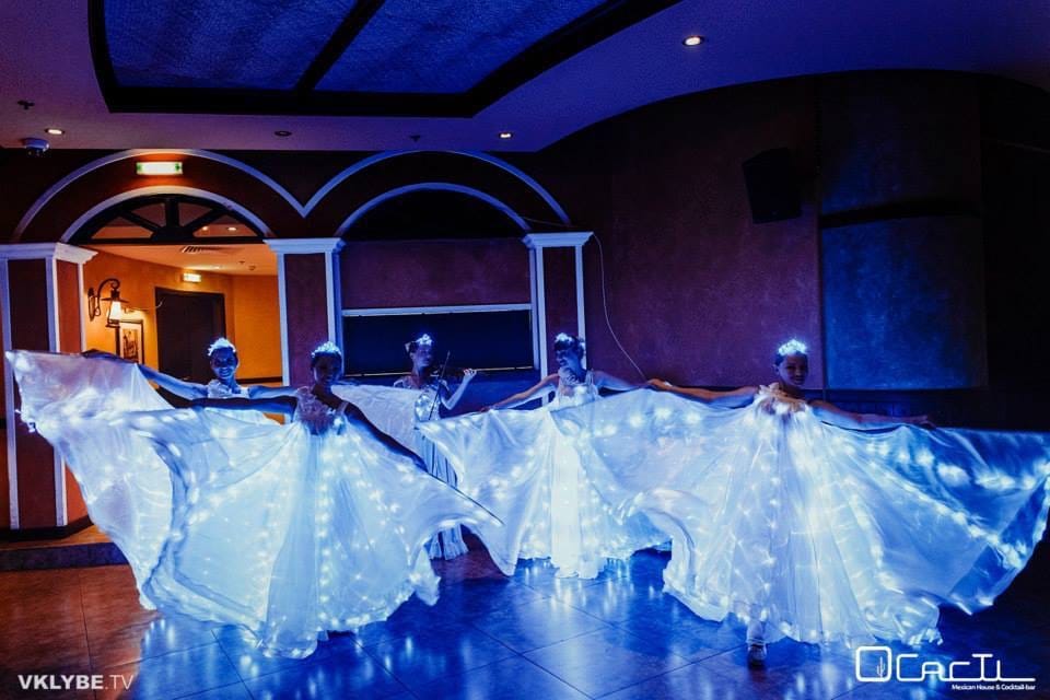 LED Dancers performance