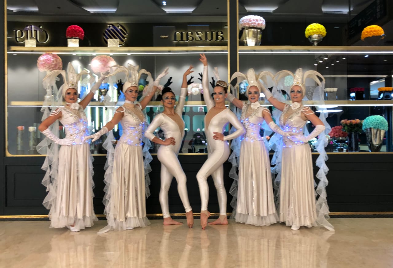 LED Dancers performance