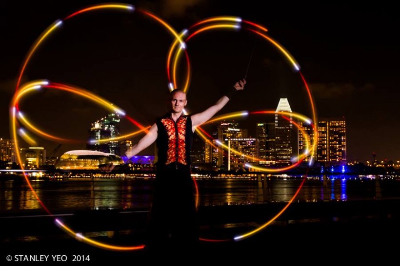 LED performers performance