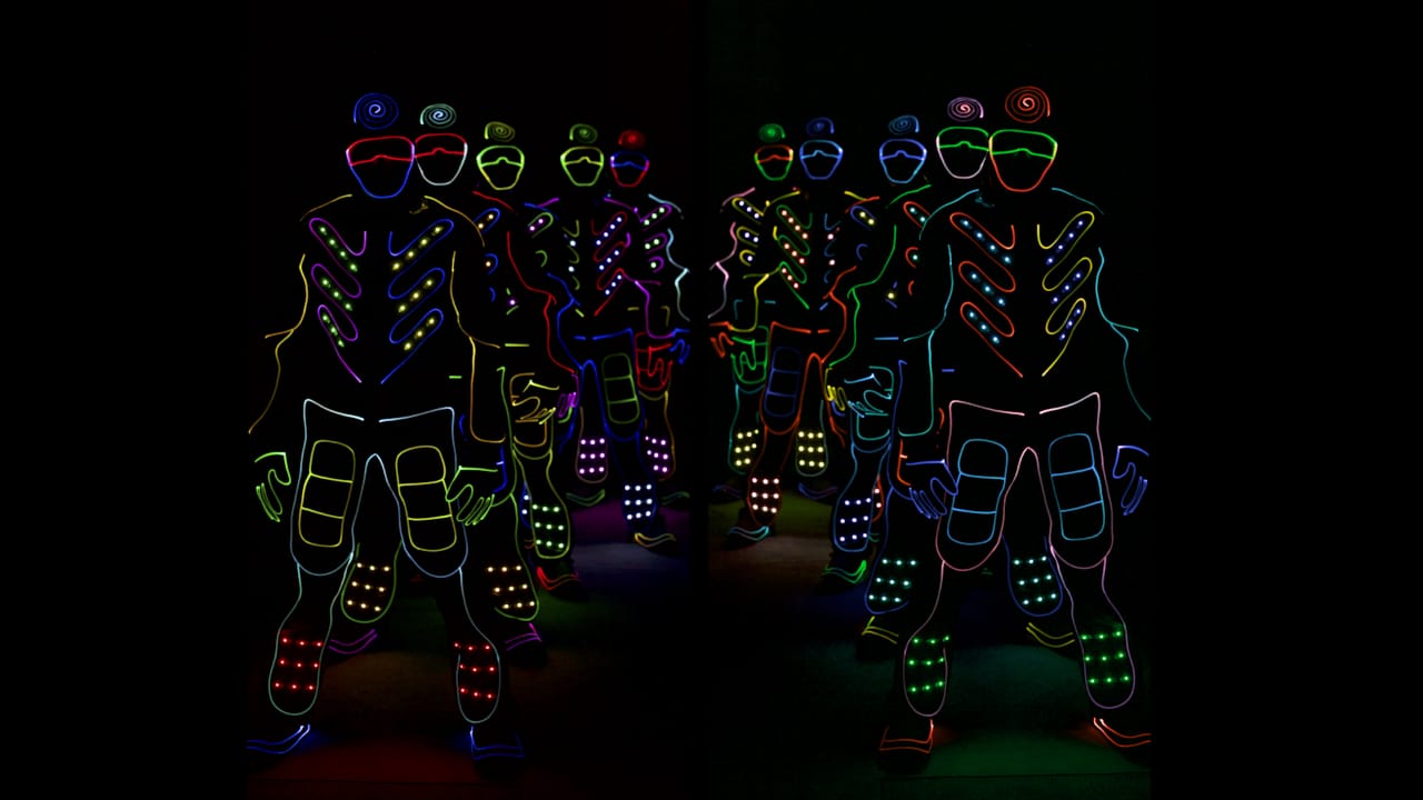 LED Tron Dancers
