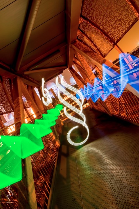 Light Calligraphy performance
