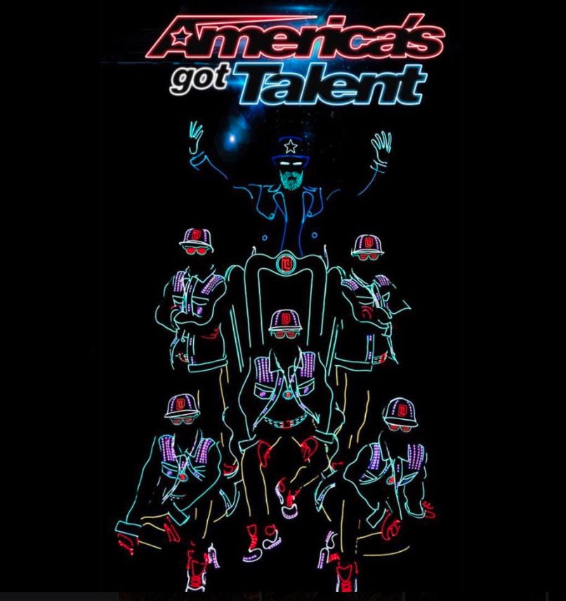 Light Dance Show performance