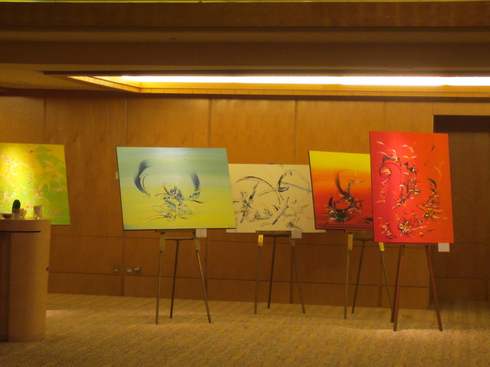 Live Speed Painter performance