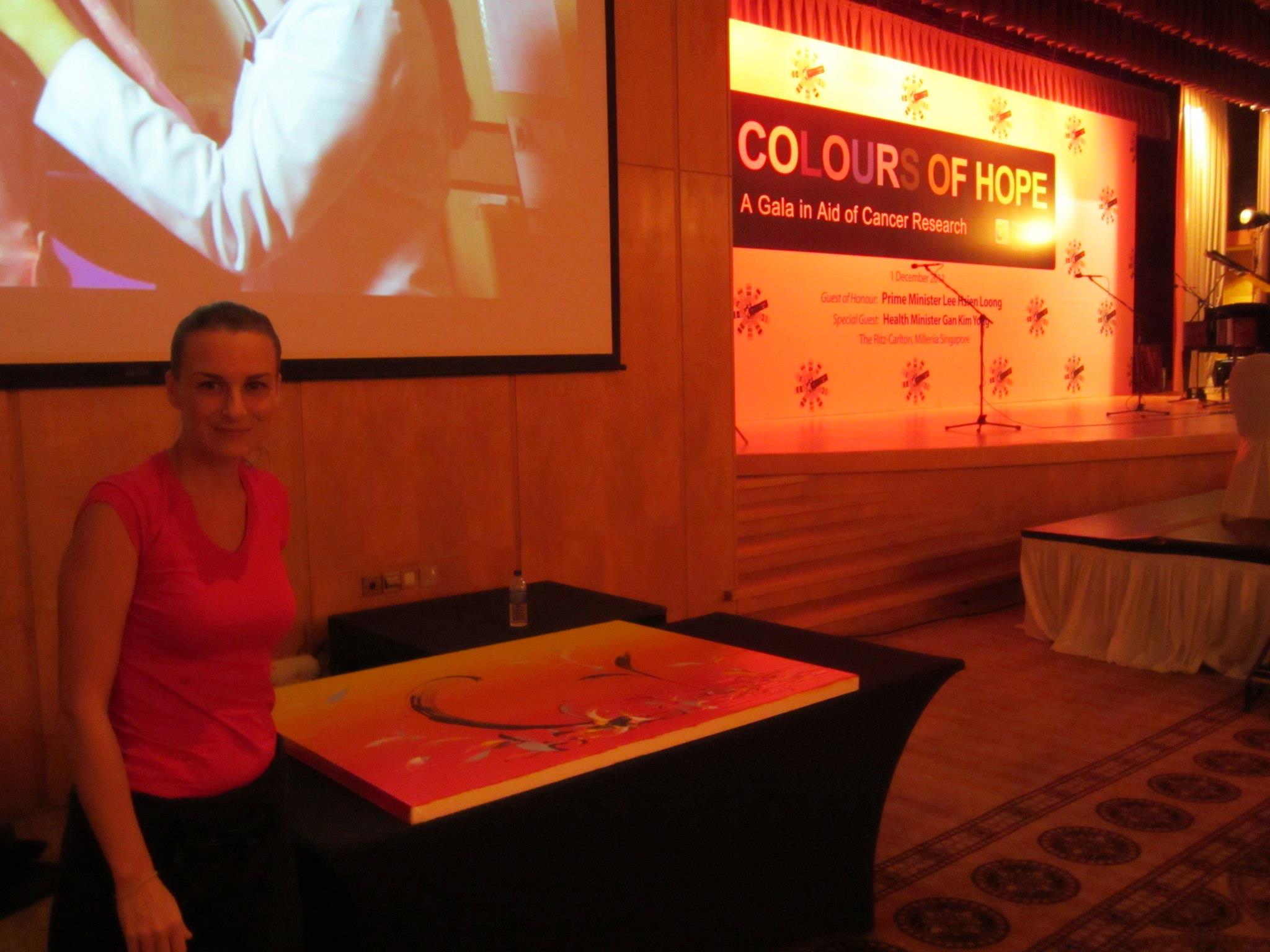 Live Speed Painter performance