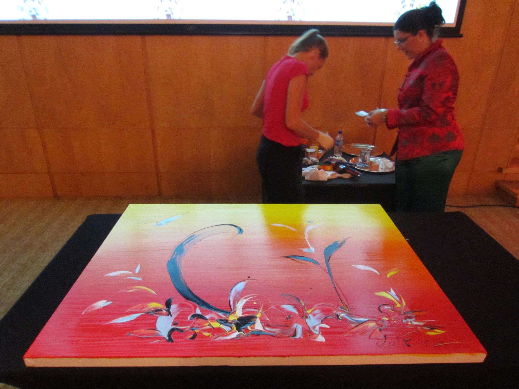Live Speed Painter performance