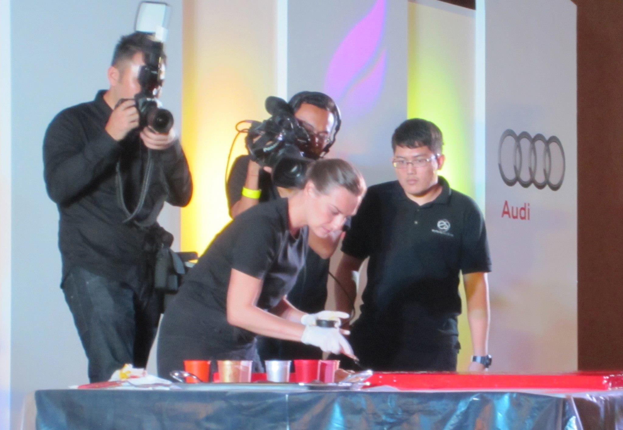 Live Speed Painter performance