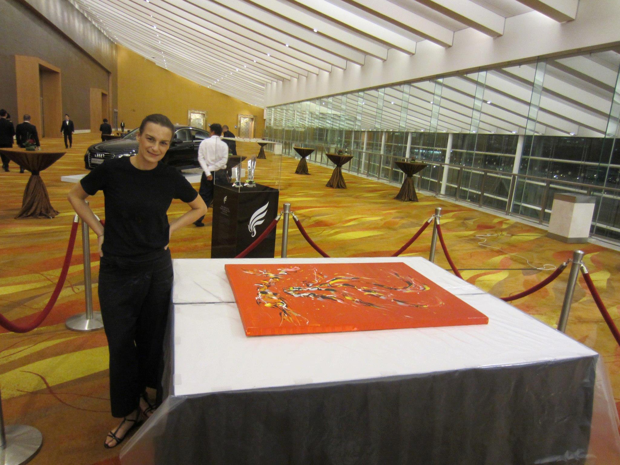 Live Speed Painter performance