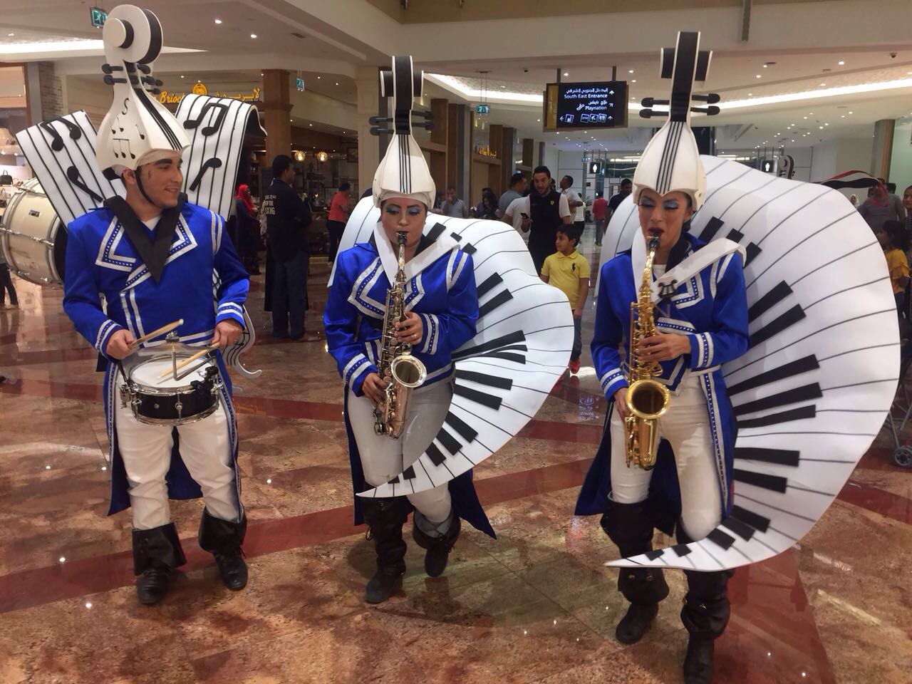 Magical Notes Parade performance