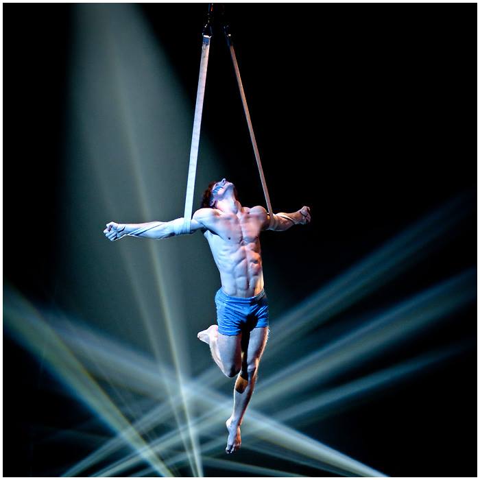 Male Acrobat performance