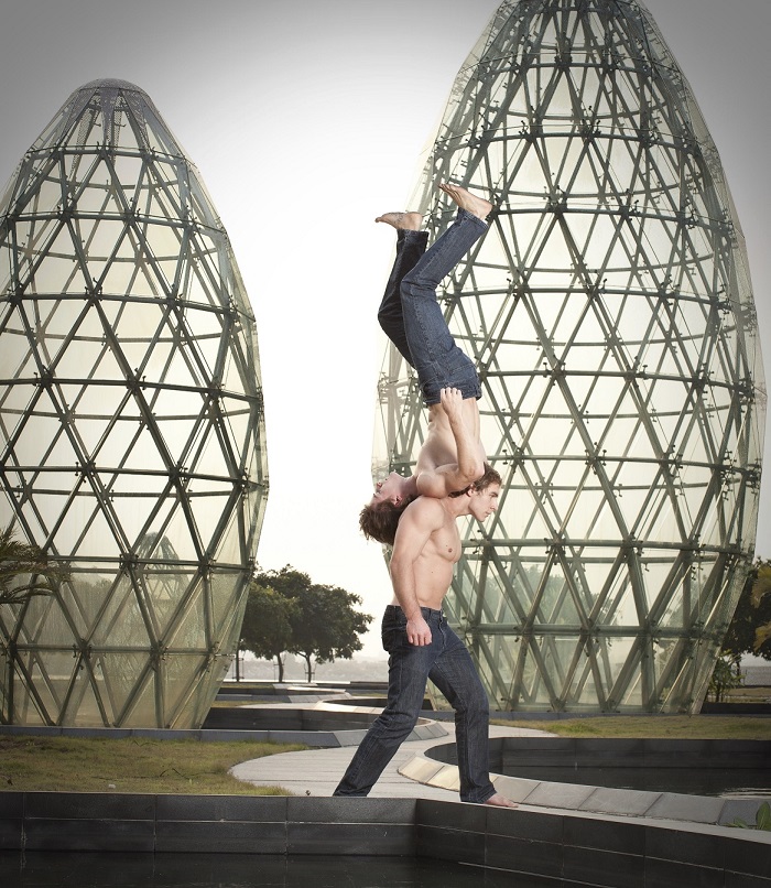 Male Acrobat performance