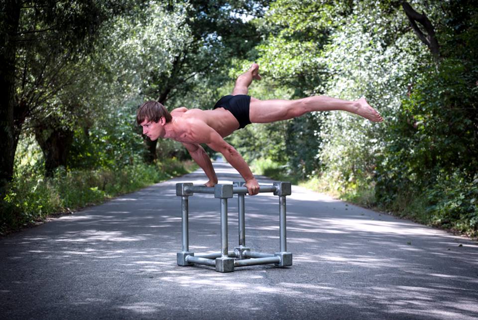 Male Acrobat performance