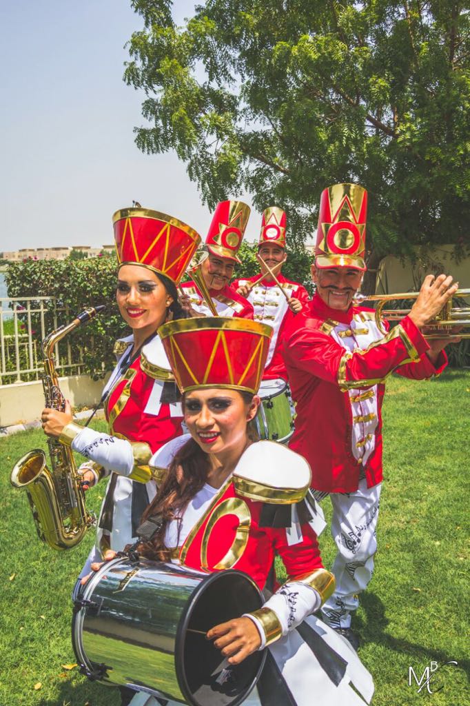 MARCHING BAND performance