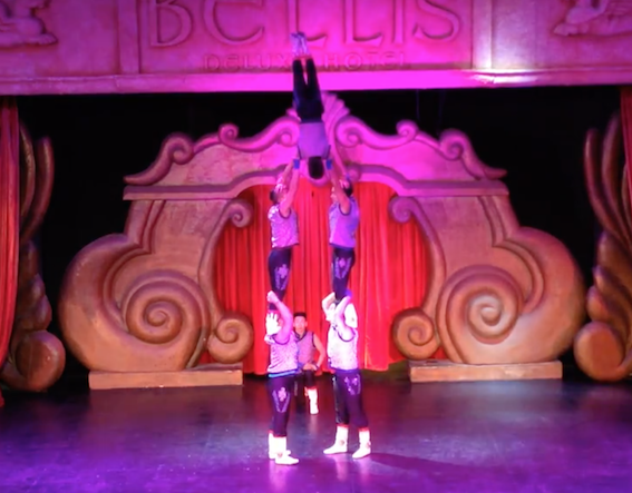 Mongolian Circus Troupe performance