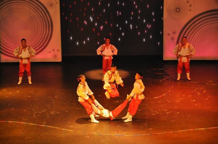 Mongolian Circus Troupe performance