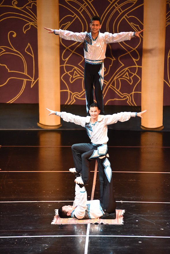 Mongolian Circus Troupe performance